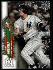 2020 Topps Holiday #HW130 Gio Urshela Metallic