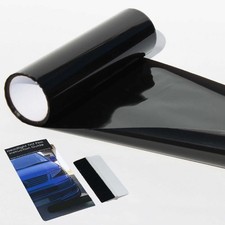 30 x 200cm DARK SMOKE Headlight Tint Film Car Tail Lights Vinyl Car Vinyl Wrap