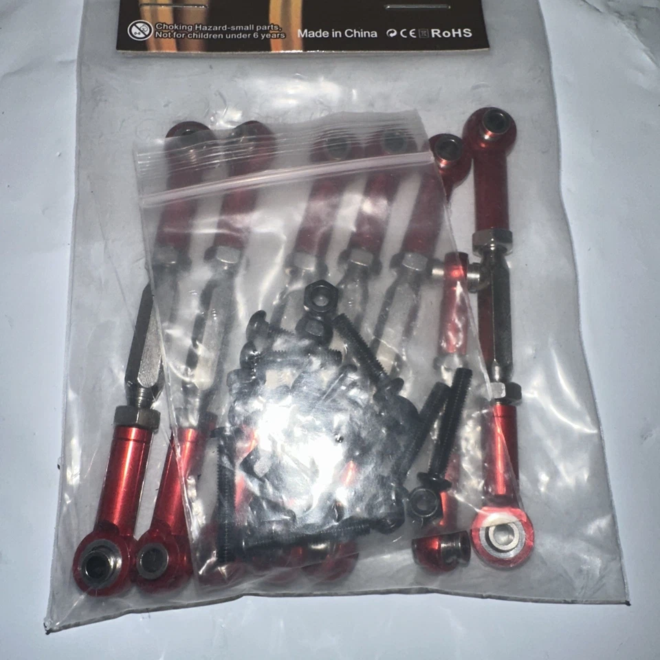 Hobbypark Adjustable Aluminum Upgrades Turnbuckles Camber Links Set 1/10 Trax - Image 2 of 2