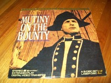 MUTINY ON THE BOUNTY 2-Laserdisc LD SET WIDESCREEN FORMAT MARLON BRANDO STARS