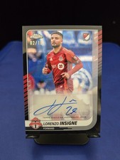 Lorenzo Insigne Chrome 2025 Black Wave Refractor /10 Auto