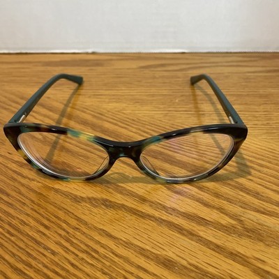 Calvin Klein Blue Tortoise Authentic Eyeglass Frames (Only) CK 20506 442 Cat Eye