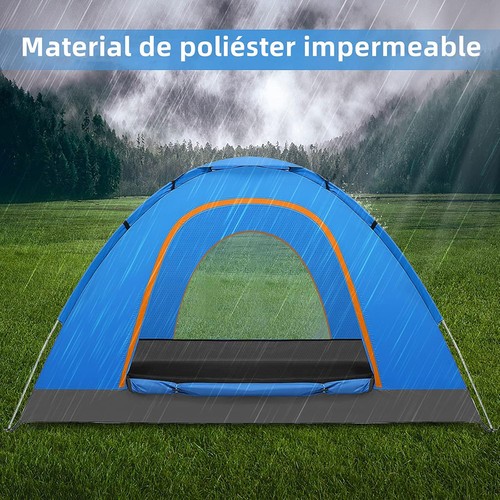 2-3 Man Automatic Instant Double Layer Pop Up Camping Tent Waterproof Outdoor UK - Picture 11 of 16
