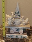 Retired Jim Shore Rolling Gnome Christmas Woodland Animals Train Car Figure — photo 5