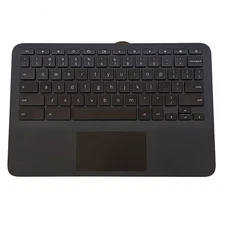 Replacement Laptop Upper Case Palmrest Keyboard Touchpad Assembly Part for HP...