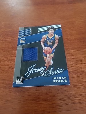 2019-20 Donruss Jordan Poole Jersey Series Relic #JS-JPL C004328