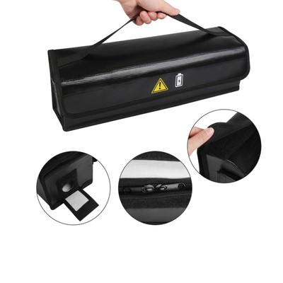 Battery Bag Ebike Spare Battery Carrier Lithium Safe Fire Bags