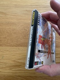 Final Fight CD JAPAN Sega Mega-CD Mega Drive Capcom With Spine Card