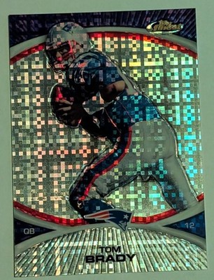 2010 Topps Finest Xfractor #112/399 Tom Brady #40 RARE SP HOF SB7       
