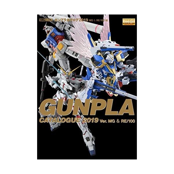 Gunpla Catalogue 2019 MG & RE/100 Ver. Art Book from Japan FS