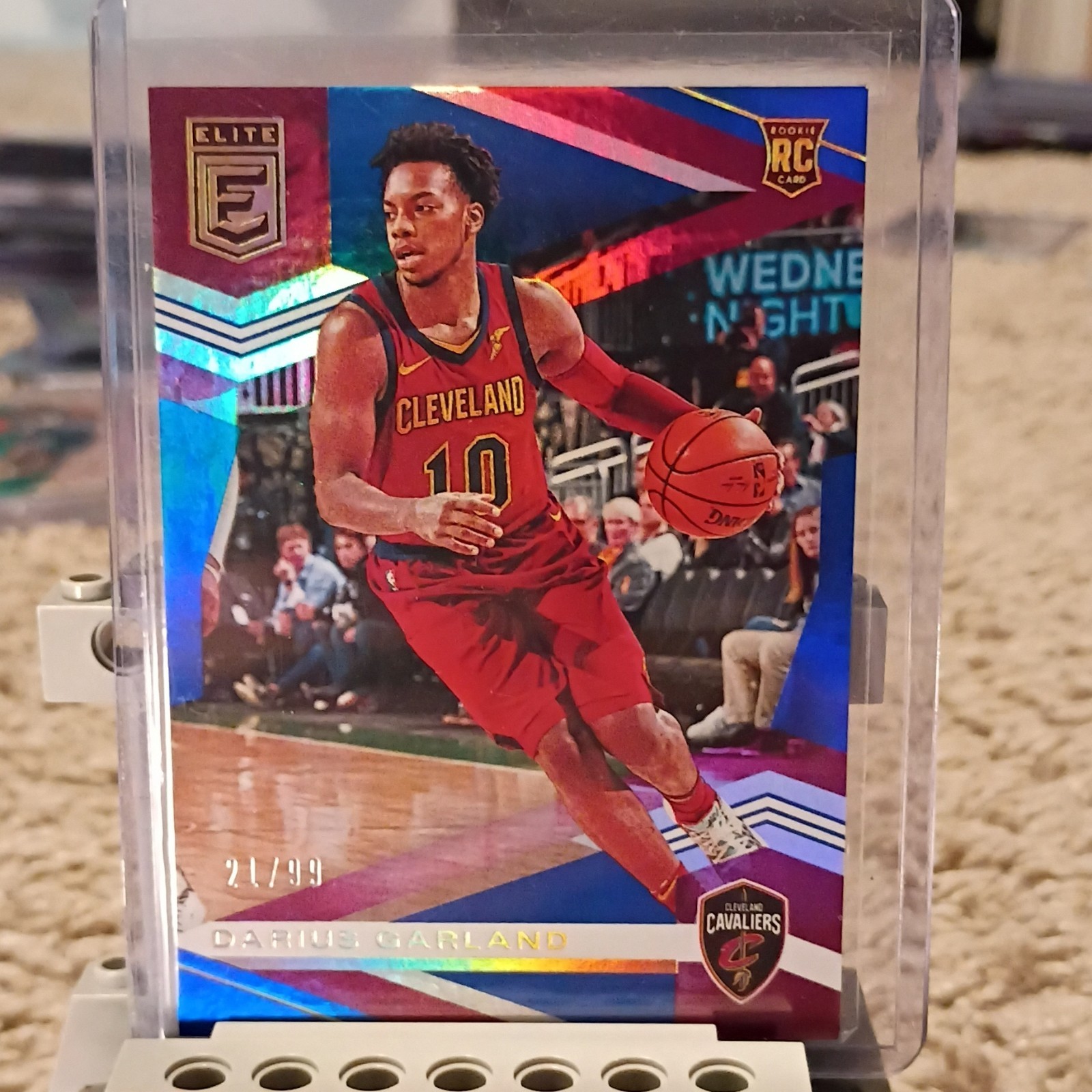 Panini 2019-20 Donruss Elite Rookies Darius Garland RC Blue /99 #110 Cavs Clipps