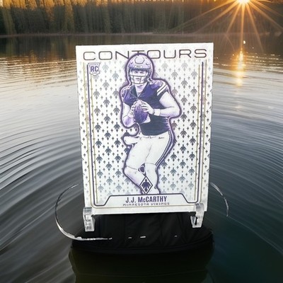 2024 Panini Phoenix - Contours J.J. McCarthy Rookie #CON-JMY (RC)
