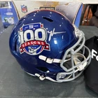 Malik Nabers Signed New York Giants 100 Seasons Full Size Helmet Fanatics COA