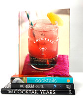 Cocktails Alcoholic Drinks Entertaining Recipes Techniques Lot of 4 Books H/C