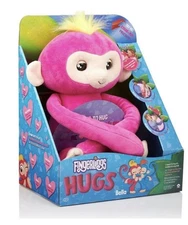 FINGERLINGS HUGS Bella Pink Interactive Plush Monkey Advanced Tech NEW