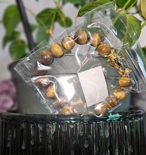 Pixiu Wealth Bracelet with Tiger Eye Style Beads   Unisex 