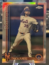 2025 Topps Chrome Update Series Clay Holmes #USC30 Mets