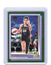 2025 Panini Donruss WNBA Veronica Burton #21 Green Sparkle