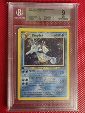 Pokémon TCG Kingdra Neo Genesis 1° Edizione Holo Card 8/111 BGS 9