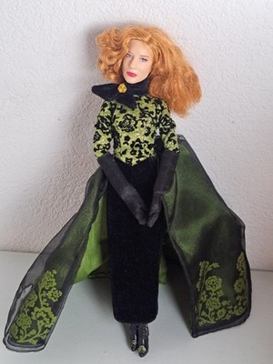Disney Store Cinderella LADY TREMAINE Doll Film Collection Green Dress- NO  HAT | eBay