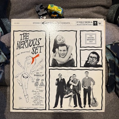 The Nervous Set Record New Musical Original Broadway Cast book vinyl record READ