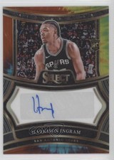 2024-25 Select Rookie Signatures Tie-Dye Prizm 16/25 Harrison Ingram Auto 18ci