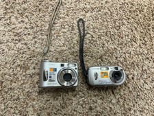 SONY CYBER SHOT 2 CAMERAS FOR PARTS OR REPAIR