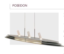 OLIGO Poseidon Pendelleuchte 90er Design-Klas...
