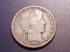G/VG 1901-S Barber Half Dollar