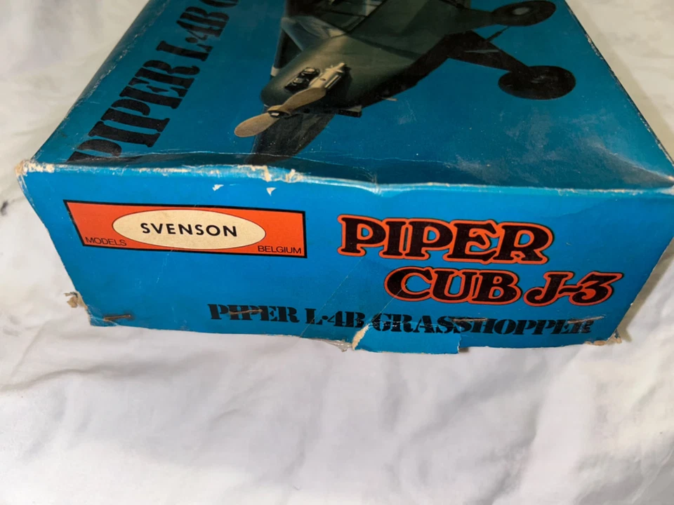 Svenson 1:6 Piper Cub J-3 / Piper L-4B Grashopper in OVP (2 Modellbauvarianten) - Bild 2 von 4