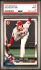 SHOHEI OHTANI 2018 BOWMAN ROOKIE RC #49 PSA 9 MINT! DODGERS JAPAN HOT! 88323161