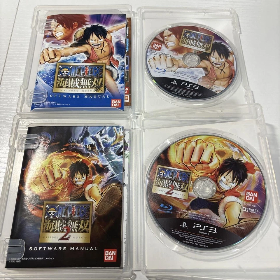 One Piece Pirate Warriors 1 2 3 + Unlimited World set PS3 Sony Playstation3 - Image 3 of 4