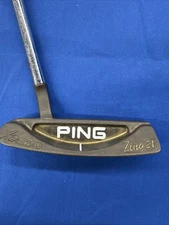 Vintage Ping Karsten Zing 2F Gold Foil Face Putter 34” Right Handed USA