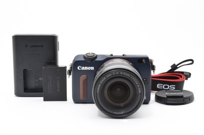 [Near Mint] Canon EOS M2 18.0MP Mirrorless Digital Camera w/ 18-55mm Lens