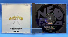 Used SNK 1991 CROSSED SWORDS Neo Geo CD Role Playing/Action Japanese Retro Game 