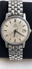 Vintage Omega Seamaster Automatic Date Watch Silver Dial Stainless Steel