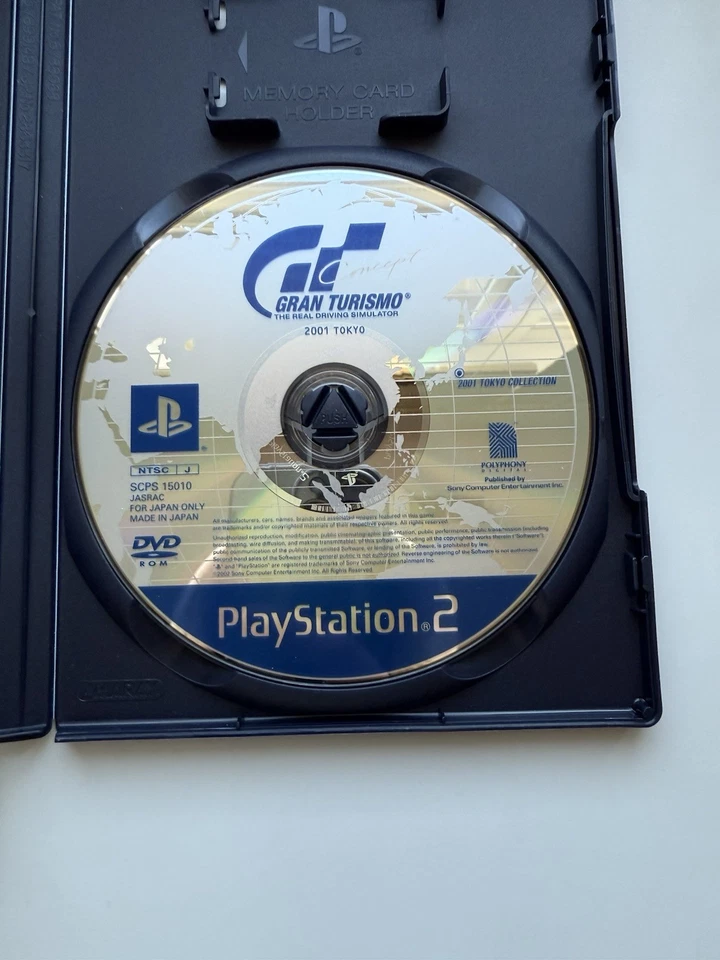 Gran Turismo Concept 2001 Tokyo CIB PlayStation 2 PS2 Japón Vendedor de Estados Unidos Probado Foto 4 de 4