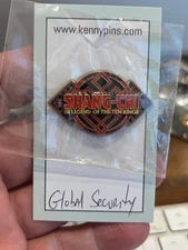 Disney Cast Exclusive Global Security Worldwide Premiere Pin - Shang-Chi