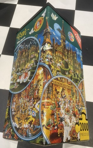 RARO PUZZLE RYBA VINTAGE 1997 HEYE 2000 PEZZI CHI L'HA FATTO? CON 2 X POSTER REF - Foto 8 di 13