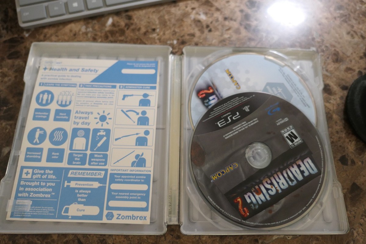 Deadrising 2 PS3 – édition Collector Zombrex Steelbook, Italienne