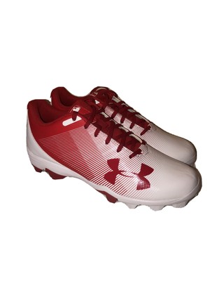 boys white baseball cleats