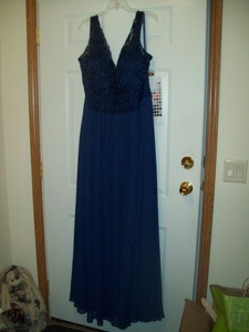 sapphire bridesmaid dress