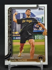 2025 Topps Series 1 - CARL RADKE Pittsburgh Pirates First Pitch #FP-6