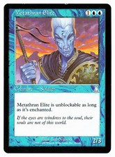Metathran Elite - Urza"s Destiny 1999 MTG Blue Uncommon Creature LP