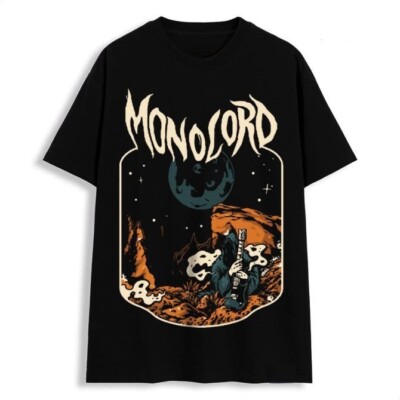 Musical Planet Of The Monolord Cotton for Men and Women T-Shirt , Front Printed.