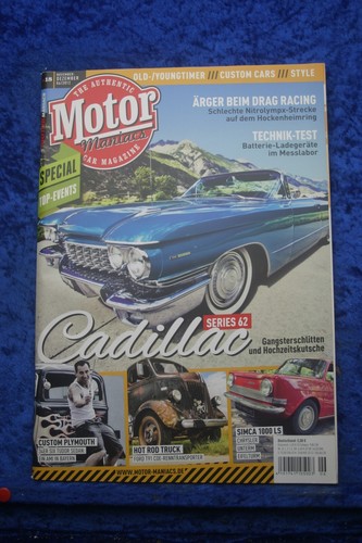 Motor Maniacs 6/12 Nr.18 Cadillac Series 62 Ford T91 Truck Simca 1000 LS