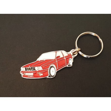 Portachiavi BMW In Metallo, Modelli Alpina, E30, M3, M5, E21, 2002, Argento, Nuovo