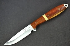 Busse Custom Short 3.6" Elmax Steak Knife .095" Elmax G-rexed Surfboard Handle