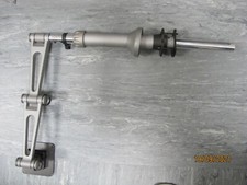 SINGLE COMPUTER MONITOR TC SCREEN DESK MOUNT ARM STAND COLUMN CAN ADJUST IT USED