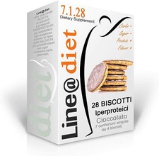 Line@ Protein Cookies Covered In Chocolate For Protein Diet | 7 Pkgs Of 44g